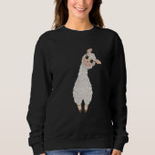 alpaca llama animal sweatshirt (Vorderseite)
