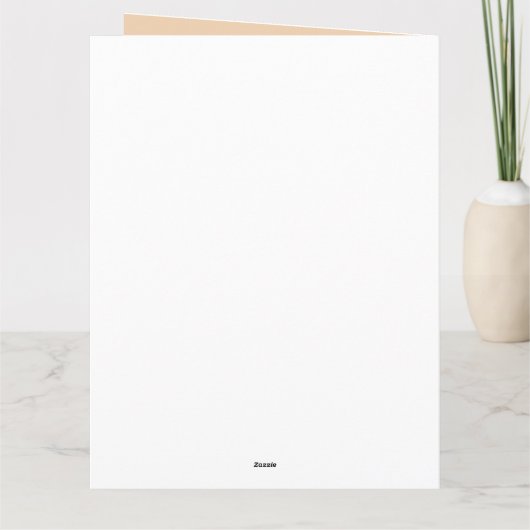 Alpaca Llama Funny Karte (Rückseite)