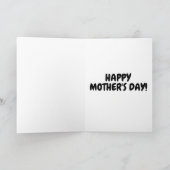 ALPACA LLAMA MOTHER'S DAY CARD KARTE (Innenseite)