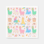 Alpaca/Llama Napkins Serviette (Vorderseite)