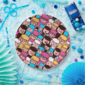 Alpaca/Llama Papierplatte Pappteller (Party)