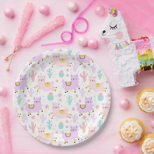 Alpaca/Llama Pappteller (Party)