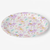 Alpaca/Llama Pappteller (Schrägansicht)