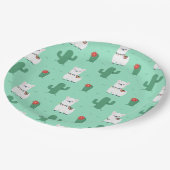 Alpaca/Llama Pappteller (Schrägansicht)