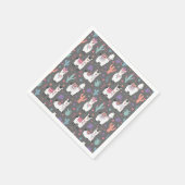 Alpaca/Llama Serviette (Ecke)