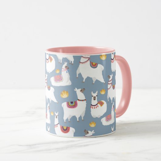 Alpaca/Llama Tasse (VorderseiteRechts)