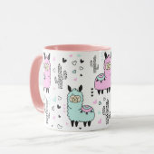 Alpaca/Llama Tasse (Vorderseite Links)