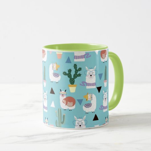 Alpaca/Llama Tasse (VorderseiteRechts)