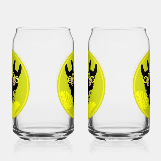 Alpaca llama Twins Dosenglas (Links)