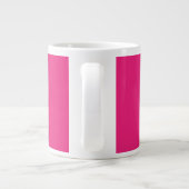 Alpaca llama Twins Jumbo-Tasse (Rückseite)