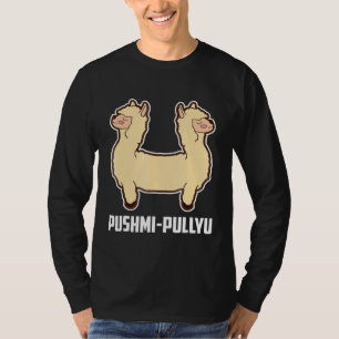 Alpaca Llama Yoga Kostüm I like Pushmi Pullyu T-Shirt