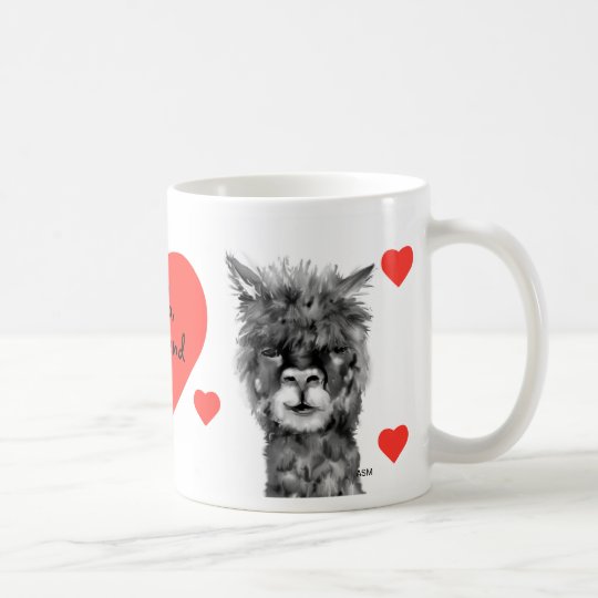 Alpaca love-hello,my friend Tasse
