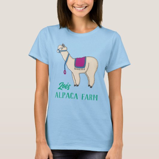 Alpaca Lover T-Shirt (Vorderseite)