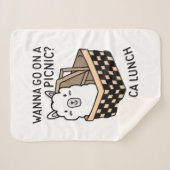 Alpaca Lunch Sherpadecke (Vorderseite (Horizontal))