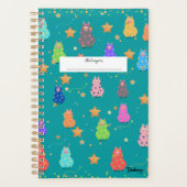 Alpaca Magical Weekly Planner Planer (Vorderseite)
