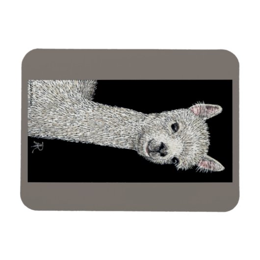 Alpaca Magnet (Horizontal)