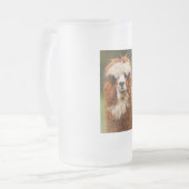 Alpaca Mattglas Bierglas (Vorderseite Links)
