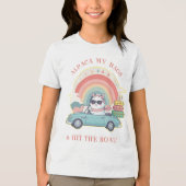 Alpaca My Bags and Hit the Road! Tri-Blend Shirt (Vorderseite)