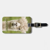 Alpaca My Bags Custom Gepäckanhänger (Vorderseite horizontal)