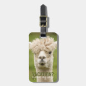 Alpaca My Bags Custom Gepäckanhänger (Vorderseite vertikal)