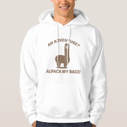 Alpaca My Bags Hoodie (Vorderseite)
