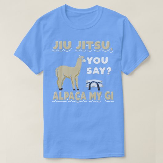 Alpaca my gi Brazilian jiu jitsu T-Shirt (Design vorne)