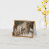 Alpaca Nah-up - Karte (Gelbe Blume)