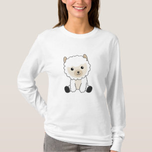 Alpaca Niedlicher Tiere für Kinder Fantastische Be T-Shirt