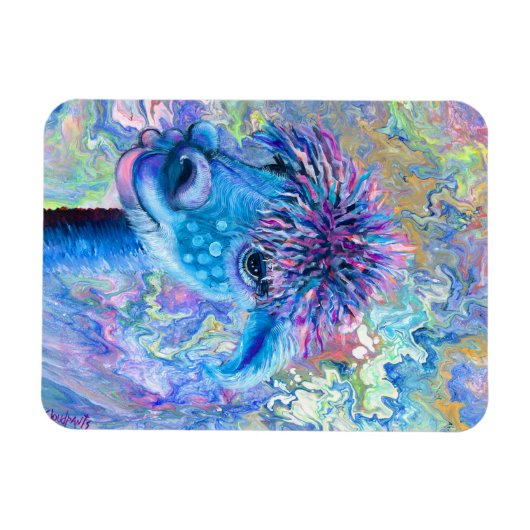 Alpaca - Nora-Magnet Magnet (Horizontal)