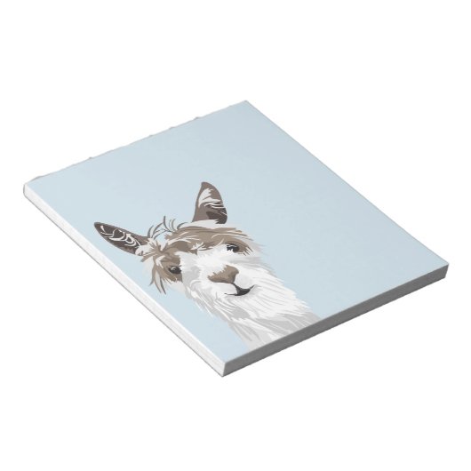 Alpaca Notizblock (angewinkelt)