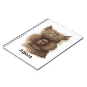 Alpaca Notizblock (Linke Seite)