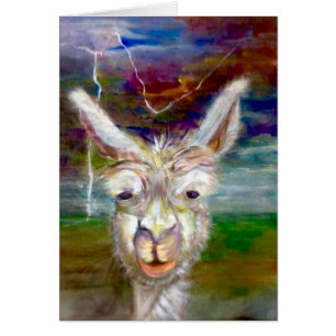 Alpaca - Onkel Glen mit Geschichtenkarte