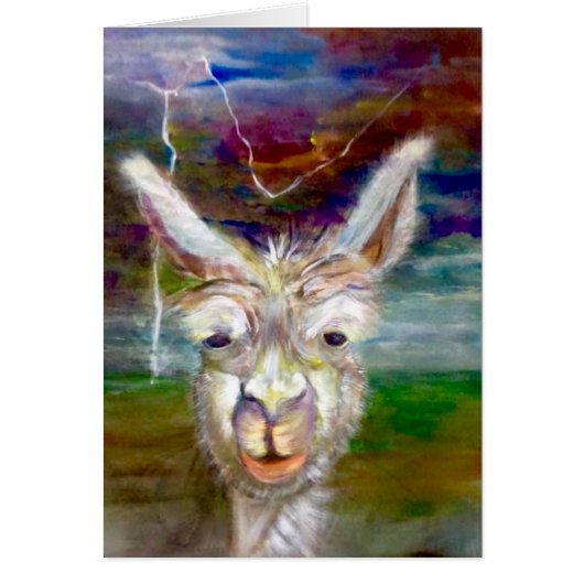 Alpaca - Onkel Glen mit Geschichtenkarte (Vorne)