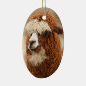 Alpaca-Ornament Keramikornament (Rechts)