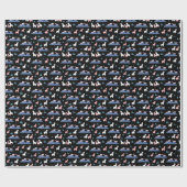 Alpaca Paradies Geschenkpapier (Flach)