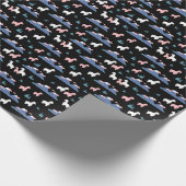 Alpaca Paradies Geschenkpapier (Ecke)