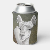 Alpaca Portrait 2 Dosenkühler (Kanne Rückseite)