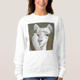 Alpaca Portrait 2 Sweatshirt