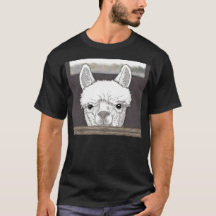 Alpaca Portrait T-Shirt