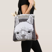 Alpaca Portrait Tasche (Von Nahem)