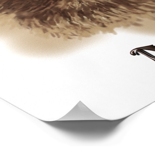 Alpaca Poster (Ecke)