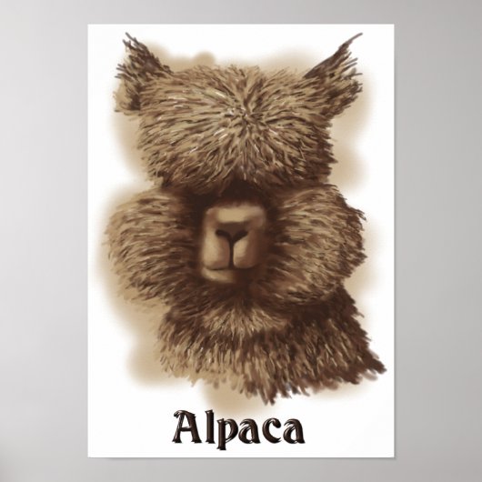 Alpaca Poster (Vorne)