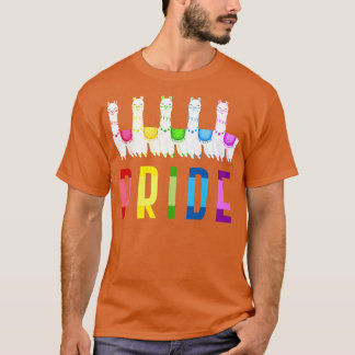 Alpaca Rainbow Llama T-Shirt