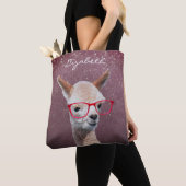 Alpaca Red Glasses, Lavdr to Blk Glitzer, DIY Name Tasche (Von Nahem)