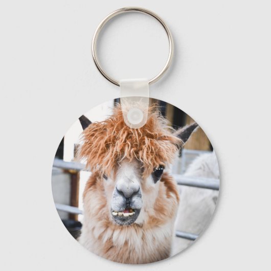 Alpaca Schlüsselanhänger (Vorderseite)