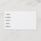 Alpaca Shear Visitenkarte (Rückseite)