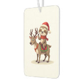 Alpaca Sloth Christmas (1) Autolufterfrischer (Links)