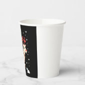 Alpaca Sloth Christmas (1) Pappbecher (Links)