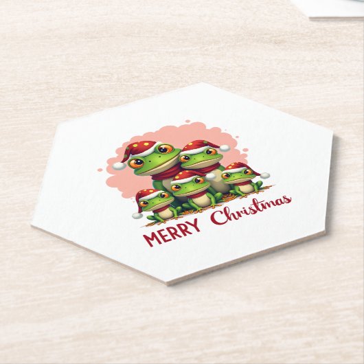 Alpaca Sloth Christmas (1) Untersetzer (angewinkelt)