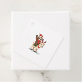 Alpaca Sloth Christmas (2) Geschenkanhänger (Beispiel)